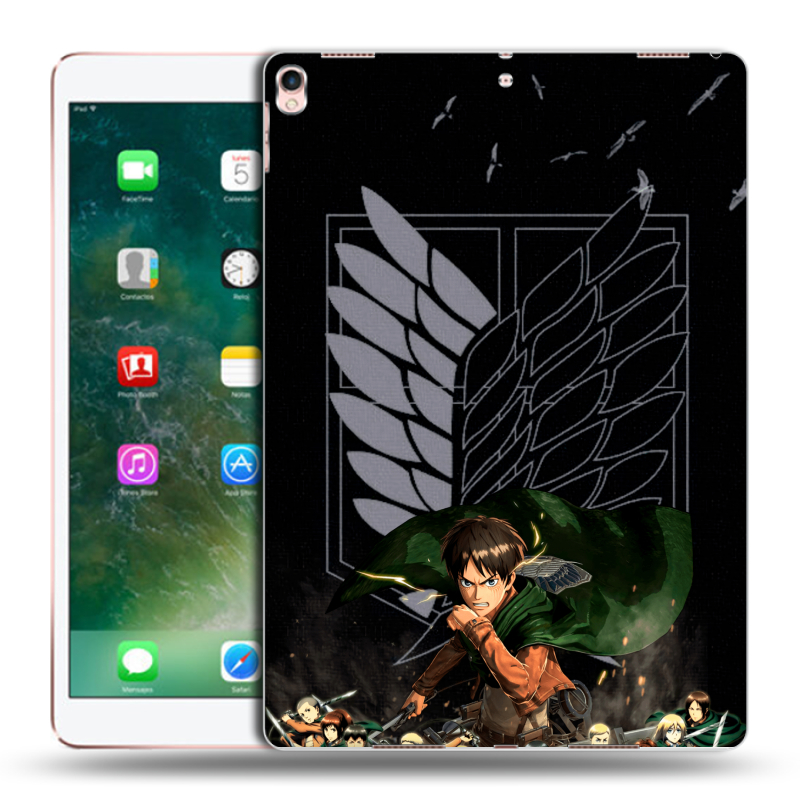 Силиконовый чехол на Ipad Pro 10.5 с принтом Атака титанов Силиконовый чехол на Ipad Pro 10.5 с принтом Атака титанов