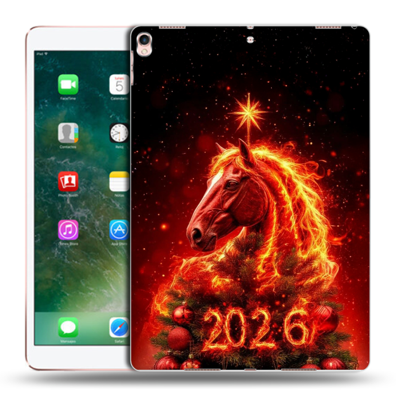 Силиконовый чехол на Ipad Pro 10.5 с принтом Новый год Силиконовый чехол на Ipad Pro 10.5 с принтом Новый год