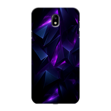 Силиконовый противоударный чехол на Samsung Galaxy J7 (2017) с принтом Абстракиция