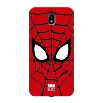 Силиконовый противоударный чехол на Samsung Galaxy J7 (2017) с принтом человек паук spiderman Силиконовый противоударный чехол на Samsung Galaxy J7 (2017) с принтом человек паук spiderman