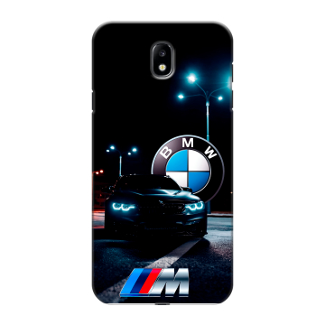 Силиконовый противоударный чехол на Samsung Galaxy J7 (2017) с принтом БМВ BMW Силиконовый противоударный чехол на Samsung Galaxy J7 (2017) с принтом БМВ BMW
