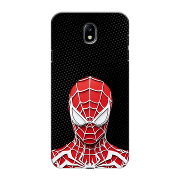 Силиконовый противоударный чехол на Samsung Galaxy J7 (2017) с принтом человек паук spiderman Силиконовый противоударный чехол на Samsung Galaxy J7 (2017) с принтом человек паук spiderman