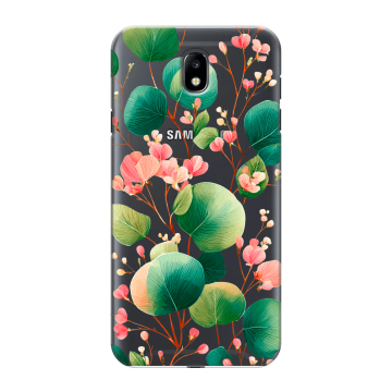 Силиконовый противоударный чехол на Samsung Galaxy J7 (2017) с принтом женский Силиконовый противоударный чехол на Samsung Galaxy J7 (2017) с принтом женский