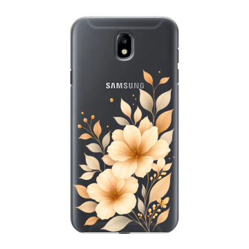 Силиконовый противоударный чехол на Samsung Galaxy J7 (2017) с принтом для девушки Силиконовый противоударный чехол на Samsung Galaxy J7 (2017) с принтом для девушки