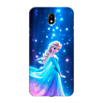 Силиконовый противоударный чехол на Samsung Galaxy J7 (2017) с принтом Холодное сердце Frozen Силиконовый противоударный чехол на Samsung Galaxy J7 (2017) с принтом Холодное сердце Frozen