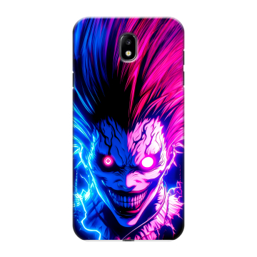 Силиконовый противоударный чехол на Samsung Galaxy J7 (2017) с принтом Death note Тетрадь смерти Силиконовый противоударный чехол на Samsung Galaxy J7 (2017) с принтом Death note Тетрадь смерти