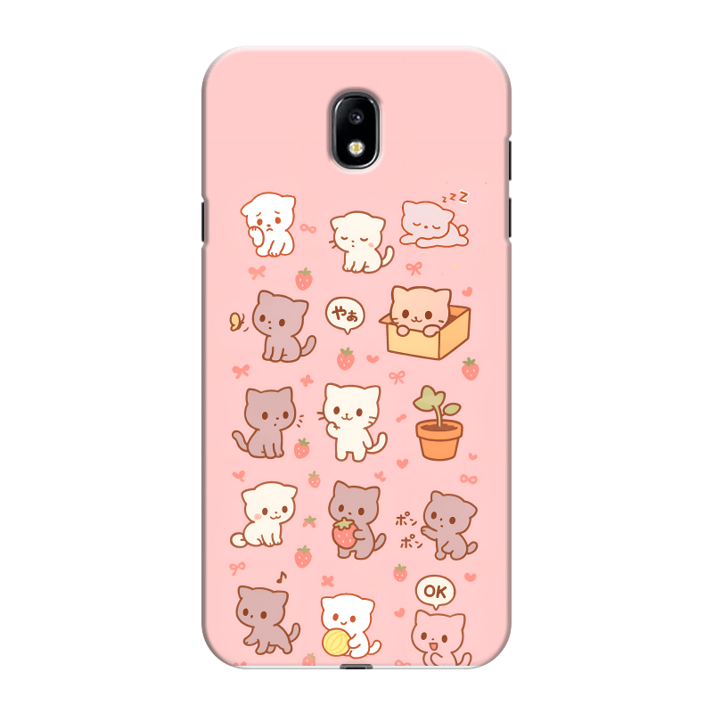 Силиконовый противоударный чехол на Samsung Galaxy J7 (2017) с принтом Hello Kitty Хелоу Кити Силиконовый противоударный чехол на Samsung Galaxy J7 (2017) с принтом Hello Kitty Хелоу Кити