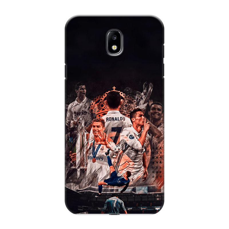 Пластиковый чехол на Samsung Galaxy J7 (2017) с принтом Реал Роналдо Real Ronaldo Пластиковый чехол на Samsung Galaxy J7 (2017) с принтом Реал Роналдо Real Ronaldo