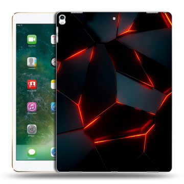 Силиконовый чехол на планшета Ipad Pro 12.9 (2017) с принтом Яркие абстракции Силиконовый чехол на планшета Ipad Pro 12.9 (2017) с принтом Яркие абстракции