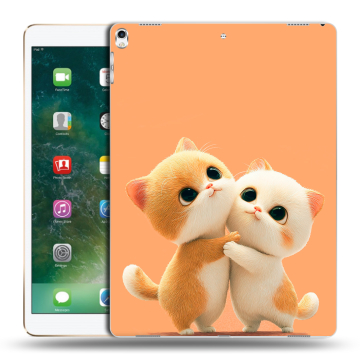 Силиконовый чехол на планшета Ipad Pro 12.9 (2017) с принтом Милые котики Силиконовый чехол на планшета Ipad Pro 12.9 (2017) с принтом Милые котики
