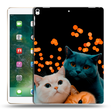 Силиконовый чехол на планшета Ipad Pro 12.9 (2017) с принтом Кошки Силиконовый чехол на планшета Ipad Pro 12.9 (2017) с принтом Кошки