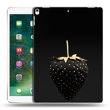 Силиконовый чехол на планшета Ipad Pro 12.9 (2017) с принтом Черная клубника Силиконовый чехол на планшета Ipad Pro 12.9 (2017) с принтом Черная клубника