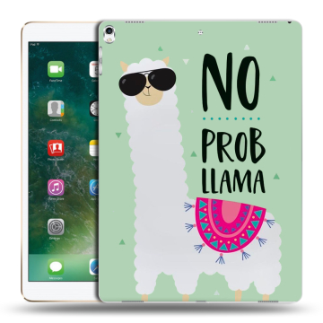 Силиконовый чехол на планшета Ipad Pro 12.9 (2017) с принтом Лама Силиконовый чехол на планшета Ipad Pro 12.9 (2017) с принтом Лама