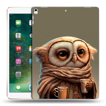 Силиконовый чехол на планшета Ipad Pro 12.9 (2017) с принтом Сова Силиконовый чехол на планшета Ipad Pro 12.9 (2017) с принтом Сова