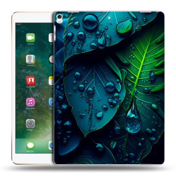 Силиконовый чехол на планшета Ipad Pro 12.9 (2017) с принтом Листья Силиконовый чехол на планшета Ipad Pro 12.9 (2017) с принтом Листья