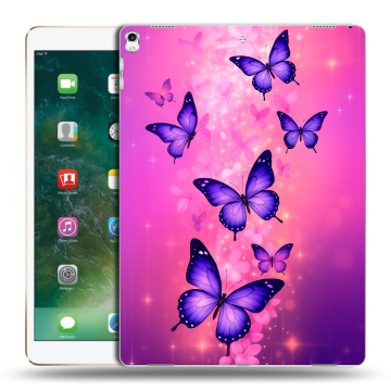 Силиконовый чехол на Ipad Pro 12.9 (2017) с принтом Бабочки