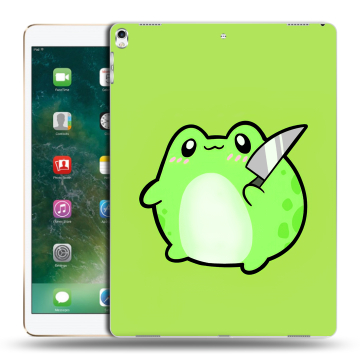 Силиконовый чехол на Ipad Pro 12.9 (2017) с принтом Лягушенок Силиконовый чехол на Ipad Pro 12.9 (2017) с принтом Лягушенок