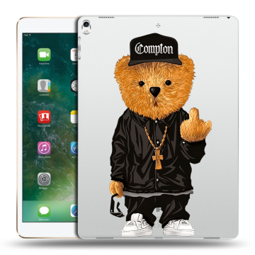 Силиконовый чехол на Ipad Pro 12.9 (2017) с принтом Мишка Силиконовый чехол на Ipad Pro 12.9 (2017) с принтом Мишка