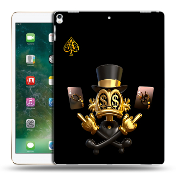 Силиконовый чехол на Ipad Pro 12.9 (2017) с принтом Золотой скрудж макдак