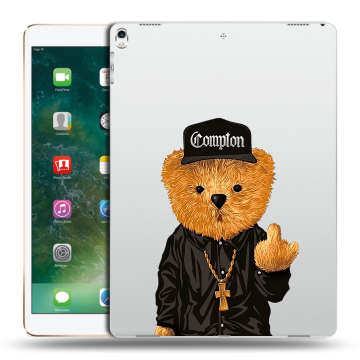 Силиконовый чехол на Ipad Pro 12.9 (2017) с принтом Плюшевый медведь Силиконовый чехол на Ipad Pro 12.9 (2017) с принтом Плюшевый медведь