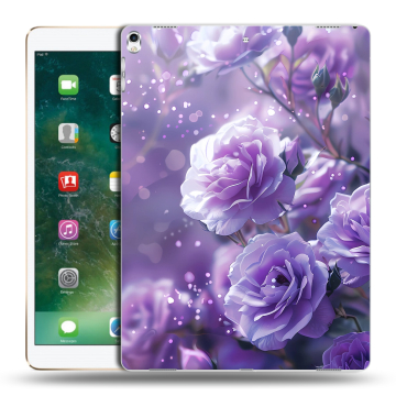 Силиконовый чехол на Ipad Pro 12.9 (2017) с принтом Розы цветы Силиконовый чехол на Ipad Pro 12.9 (2017) с принтом Розы цветы