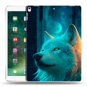 Силиконовый чехол на Ipad Pro 12.9 (2017) с принтом бабочки саккура
