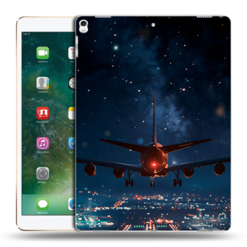 Силиконовый чехол на Ipad Pro 12.9 (2017) с принтом самолет Силиконовый чехол на Ipad Pro 12.9 (2017) с принтом самолет