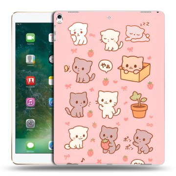 Силиконовый чехол на Ipad Pro 12.9 (2017) с принтом Hello Kitty Хелоу Кити