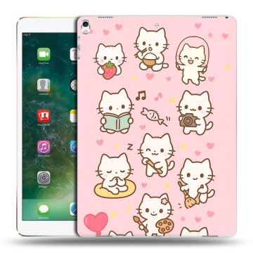 Силиконовый чехол на Ipad Pro 12.9 (2017) с принтом Hello Kitty Хелоу Кити Силиконовый чехол на Ipad Pro 12.9 (2017) с принтом Hello Kitty Хелоу Кити