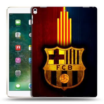 Силиконовый чехол на Ipad Pro 12.9 (2017) с принтом Барселона Barcelona