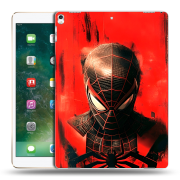 Силиконовый чехол на Ipad Pro 12.9 (2017) с принтом человек паук spiderman Силиконовый чехол на Ipad Pro 12.9 (2017) с принтом человек паук spiderman