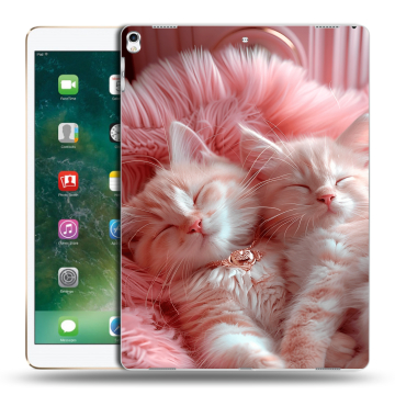 Силиконовый чехол на Ipad Pro 12.9 (2017) с принтом котята котики Силиконовый чехол на Ipad Pro 12.9 (2017) с принтом котята котики
