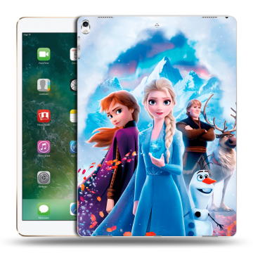 Силиконовый чехол на Ipad Pro 12.9 (2017) с принтом Холодное сердце Frozen Силиконовый чехол на Ipad Pro 12.9 (2017) с принтом Холодное сердце Frozen