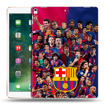 Силиконовый чехол на Ipad Pro 12.9 (2017) с принтом Барселона Barcelona