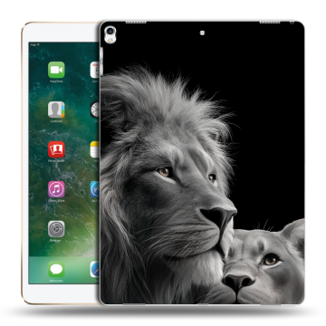 Силиконовый чехол на Ipad Pro 12.9 (2017) с принтом Лев кошки Силиконовый чехол на Ipad Pro 12.9 (2017) с принтом Лев кошки