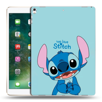 Силиконовый чехол на Ipad Pro 12.9 (2017) с принтом Лило и Стич
