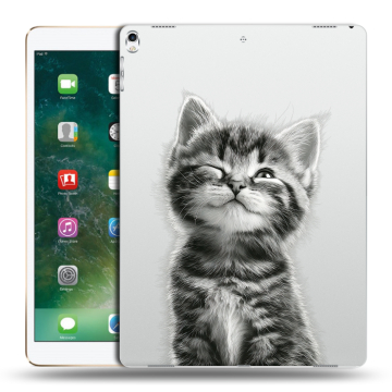 Силиконовый чехол на Ipad Pro 12.9 (2017) с принтом Котенок Силиконовый чехол на Ipad Pro 12.9 (2017) с принтом Котенок