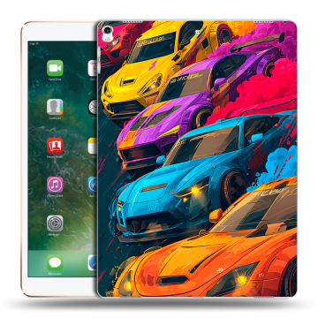 Силиконовый чехол на Ipad Pro 12.9 (2017) с принтом Тачки Силиконовый чехол на Ipad Pro 12.9 (2017) с принтом Тачки