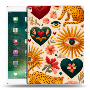 Силиконовый чехол на Ipad Pro 12.9 (2017) с принтом Модный принт Силиконовый чехол на Ipad Pro 12.9 (2017) с принтом Модный принт
