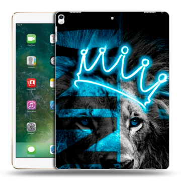 Силиконовый чехол на Ipad Pro 12.9 (2017) с принтом Король лев Силиконовый чехол на Ipad Pro 12.9 (2017) с принтом Король лев