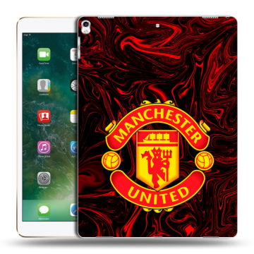 Силиконовый чехол на Ipad Pro 12.9 (2017) с принтом Manchester United Силиконовый чехол на Ipad Pro 12.9 (2017) с принтом Manchester United