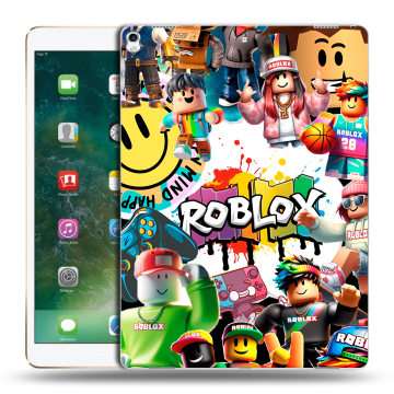 Силиконовый чехол на Ipad Pro 12.9 (2017) с принтом Roblox Роблокс Силиконовый чехол на Ipad Pro 12.9 (2017) с принтом Roblox Роблокс