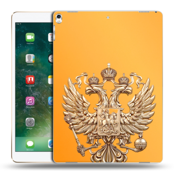Силиконовый чехол на Ipad Pro 12.9 (2017) с принтом Герб Флаг России Силиконовый чехол на Ipad Pro 12.9 (2017) с принтом Герб Флаг России
