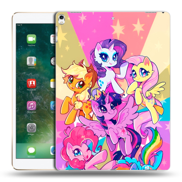 Силиконовый чехол на Ipad Pro 12.9 (2017) с принтом My little pony Дружба чудо Силиконовый чехол на Ipad Pro 12.9 (2017) с принтом My little pony Дружба чудо