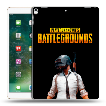 Силиконовый чехол на Ipad Pro 12.9 (2017) с принтом PUGB ПАГБ