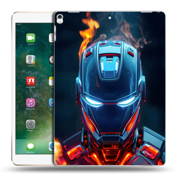 Силиконовый чехол на Ipad Pro 12.9 (2017) с принтом IronMan Железный человек