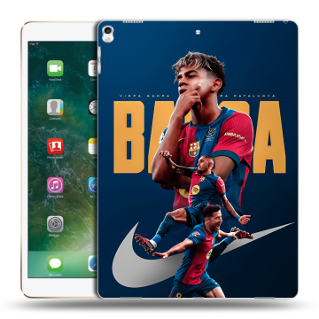 Силиконовый чехол на Ipad Pro 12.9 (2017) с принтом Барселона Barca Yamal Силиконовый чехол на Ipad Pro 12.9 (2017) с принтом Барселона Barca Yamal