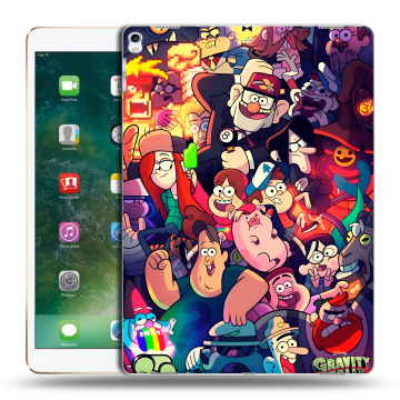 Силиконовый чехол на Ipad Pro 12.9 (2017) с принтом Gravity Falls Гравити Фолз Силиконовый чехол на Ipad Pro 12.9 (2017) с принтом Gravity Falls Гравити Фолз