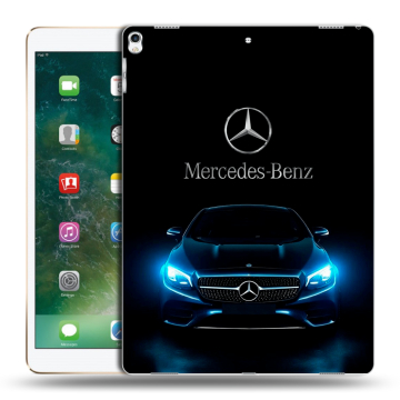 Силиконовый чехол на Ipad Pro 12.9 (2017) с принтом Mercedes Мерседес