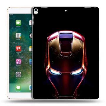 Силиконовый чехол на Ipad Pro 12.9 (2017) с принтом IronMan Железный человек